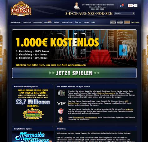 spin palace aus|Spin Palace Casino Erfahrungen 2024 .